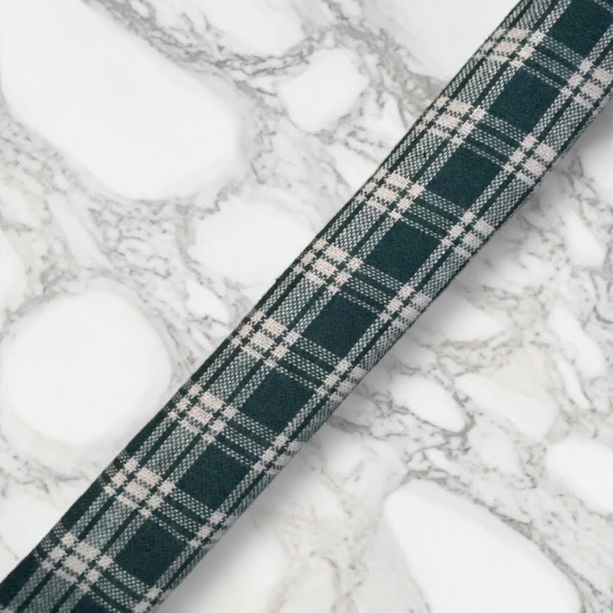 Green Plaid Lanyard