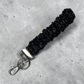Black Floral Wristlet