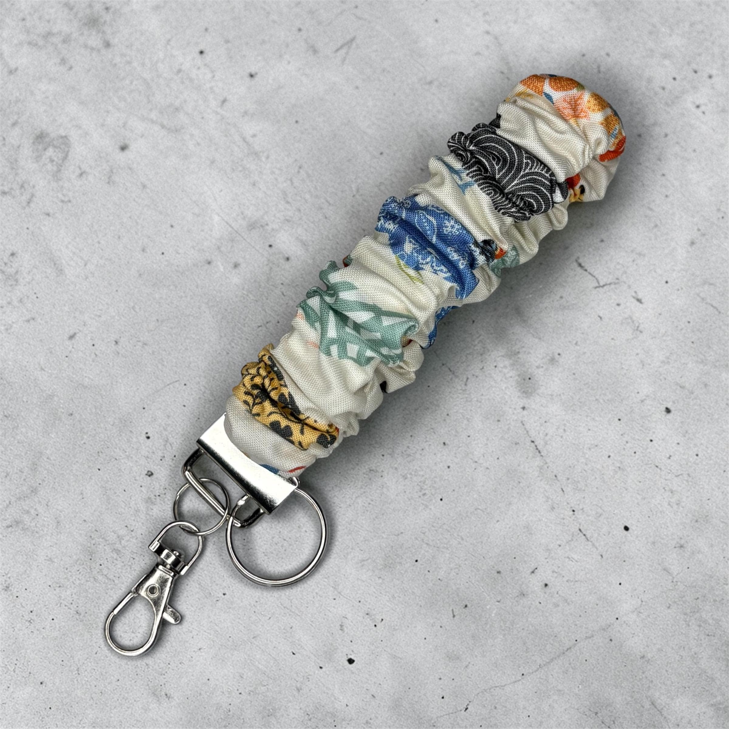 Patchwork Chickens Wristlet